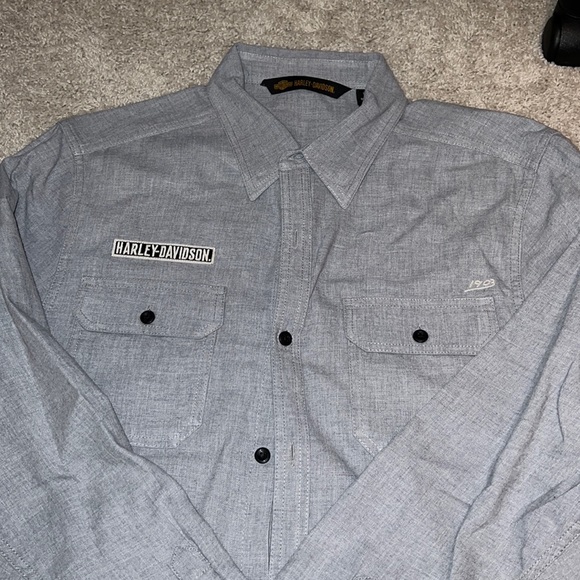 Harley Davidson Button Down - Picture 2 of 3